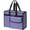 Purple, variant on Fashion Large Utility Tote Bag with Reinforced Bottom, Waterproof Multi Pockets Beach Tote Bag for Travel, Work, School