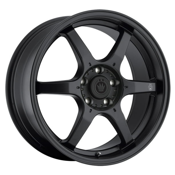 17 Black Bc Backbone Wheel By Konig Wheels Bc7s514355 Walmart Com Walmart Com