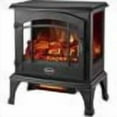 thumbnail image 2 of Comfort Glow EQS5140 Sanibel 3 Sided Infrared Quartz Electric Stove Black Finish, 2 of 2