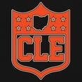 thumbnail image 3 of Cleveland Shield Crewneck Sweatshirt Game Night Fantasy Football Fan Lake Erie, 3 of 7