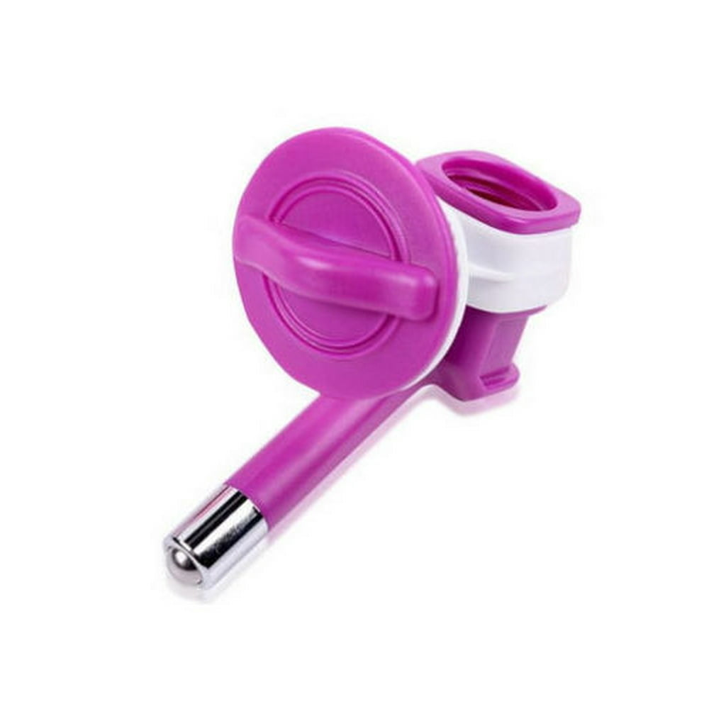 Water Nozzle for Dog Crate water bottles No Drip (Purple) Walmart
