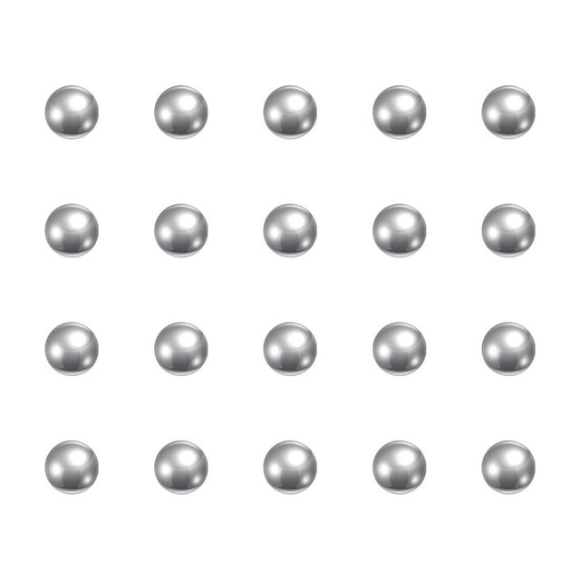 Unique Bargains Billes de Roulement en Acier au Carbone 2,5 mm G1000 Précision, Lot de 2500