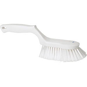 Vikan Ergonomic Washing Brush- Soft/Split - White (1 Unit)