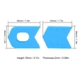 thumbnail image 1 of Crank Protector, Silicone Protection Sleeve Arm Protector Bike Accessory Bike Crank Protector Durable Arm Sleeve for Road Bikes, 1 of 7