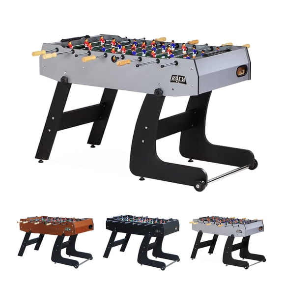 KICK Monarch 48" in Folding Foosball Table (Grey)