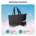 thumbnail image 2 of BAGSMART Weekender Overnight Bag for Women Tote Bag, 39L Large Travel Duffle Bag Carry On Gym Bag with Luggage Sleeve and Shoe Compartment, Ladies Shoulder Handbags Top Handle Purses, 2 of 7
