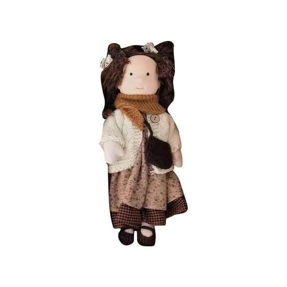 BallsFHK Soft Doll Toy , Baby Rag Doll, Suitable For Girls Birthday Gift, Christmas Plush Toy Gift