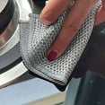 thumbnail image 2 of Tahtuvzn Cleaning Gadgets Double Sided Steel Wire Dishwashing Cloth Kitchen Non Greasy Brush Pot Metal Imitation Ball Cloth, Gifts for Family, 2 of 3