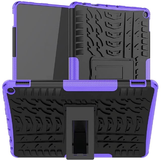 Funda Kindle Fire HD 10 / Funda HD 10 Plus 11.ª generación, versión 2021, funda protectora con armadura resistente con soporte