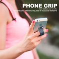 thumbnail image 4 of czcpp-Phone Grip Strap Holder Cell Phone Strap Finger Holder for Hand Leather Telescopic Phone Finger Strap Stand Universal Finger Kickstand for Most Smartphones (Navy), 4 of 4