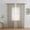 Taupe, variant on THD Zoey Faux Linen Textured Semi Sheer Window Rod Pocket Thick Curtains Drapery Panels, 2 Panels