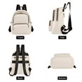 thumbnail image 2 of JIALIOU Mini Backpack Purse for Women Quilted Casual Daypack Small Travel Shoulder Bag, Apricot, 2 of 7
