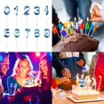 thumbnail image 4 of Dsseng Birthday Candles Extended Big Number Candle Multicolor 3D Design Cake Topper Decoration for Any Celebration with Multiple Styles Family Party Daily Use, 4 of 9