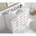 thumbnail image 4 of Design Element Milano 48" Single Sink Bathroom Vanity in White, 4 of 10