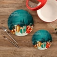 thumbnail image 2 of GZHJMY Trivets Pot Holders Set of 2, Hot Pads, Table Mats,Placemats Set for Cooking and Baking, Cotton Braided Hot Pads, 7.09"+9.45", 2 of 7