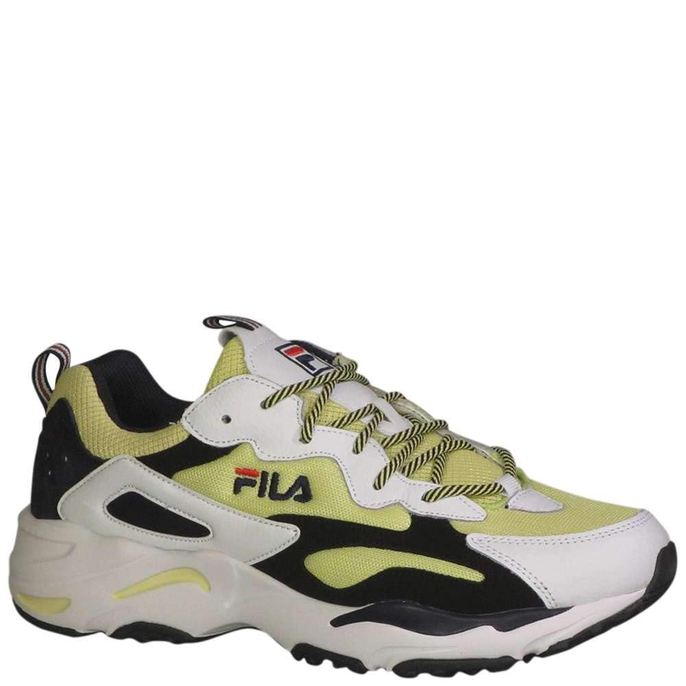 Fila Men's Ray Tracer Sneakers (9, Lemonade/White/Black) - Walmart.com