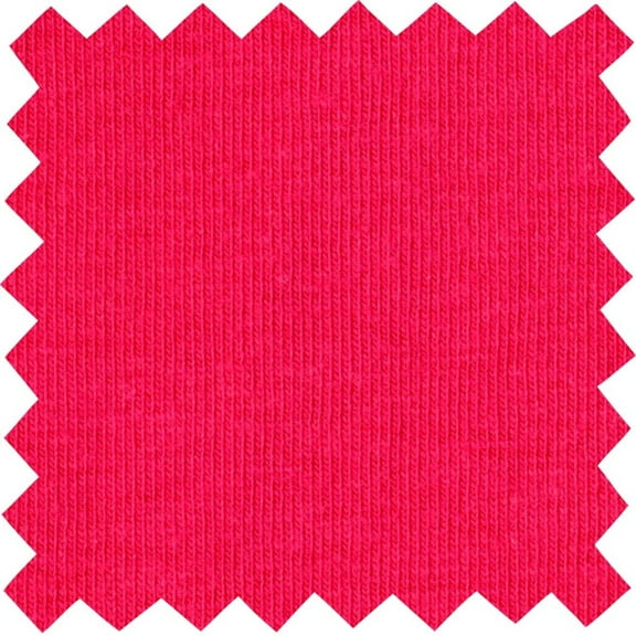 Cotton Jersey Spandex 190 GSM Knit Fabric Stretch Sewing Cotton (FUCHSIA, 1.5"x1.5"SampleOfFabric)