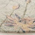 thumbnail image 3 of SAFAVIEH Blossom Hadi Floral Area Rug, Green/Ivory, 6' x 6' Round, 3 of 10