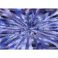 thumbnail image 1 of Ahgly Company Machine Washable Indoor Rectangle Transitional Purple Mimosa Purple Area Rugs, 7' x 10', 1 of 7