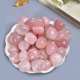 thumbnail image 1 of Granjero Gordo Piedra pulida natural rosa de 200 g, accesorio decorativo hecho a mano para bricolaje, piedra de 15-20 mm, 1 of 5