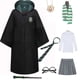 thumbnail image 3 of Túnica unisex de mago y brujería, capa, disfraz de terror, colegio de magia, Slytherin, Ravenclaw, disfraz de Halloween de estilo similar, 3 of 5