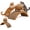 M, variant on Cat Scratching Ball Holder, Arched Bridge cat Scratching Board, Interactive sisal Ball with 360° Rotation, Indoor cat Scratching Board, Protects Furniture and Carpets(S)