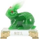 thumbnail image 1 of Estatuilla de conejo, decoración de mesa, conejo del zodiaco, artesanía, estatua decorativa de conejito, decoración del hogar, 1 of 5