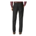thumbnail image 2 of DOCKERS Mens Black Stretch, Relaxed Fit Cotton Pants 40 X 32, 2 of 4