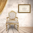 thumbnail image 3 of J. Hulme 24x17 Gold Ornate Framed and Double Matted Museum Art Print Titled - Design for Panel Decoration (1828-40), 3 of 4