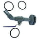 thumbnail image 1 of Grifo para bidón de 50 galones, tanque IBC, adaptador de salida de agua G2", conexión rápida 45 grados 20 mm, 1 of 9