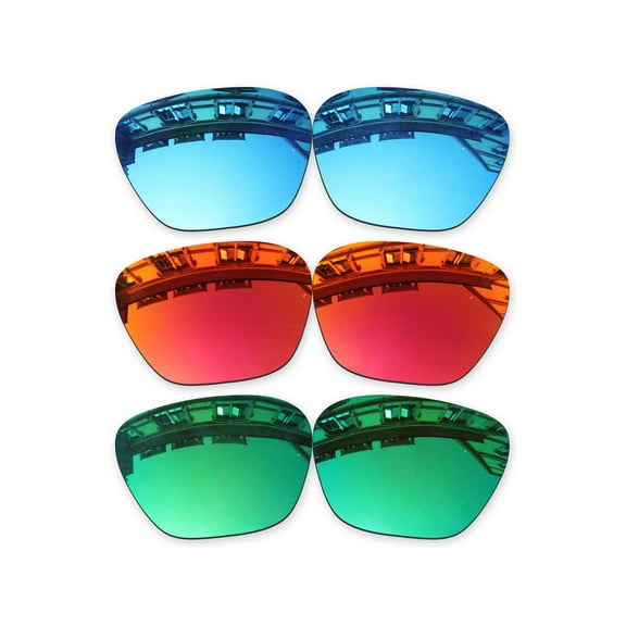 Vonxyz 3 Pack Polarized Replacement Lenses for Bose Alto S/M BMD0007 BMD0008 Sunglasses