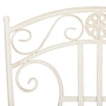 thumbnail image 5 of SAFAVIEH Semly Rustic Outdoor Patio 3 Pc Bistro Set, Pearl White, 5 of 10