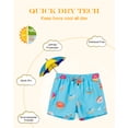 thumbnail image 4 of SURFCUZ Boys' Swim Trunks Quick Dry Kids Swimwear Mesh Lined Boy Swim Shorts, UPF 50+, Sizes 2T-12, 4 of 8