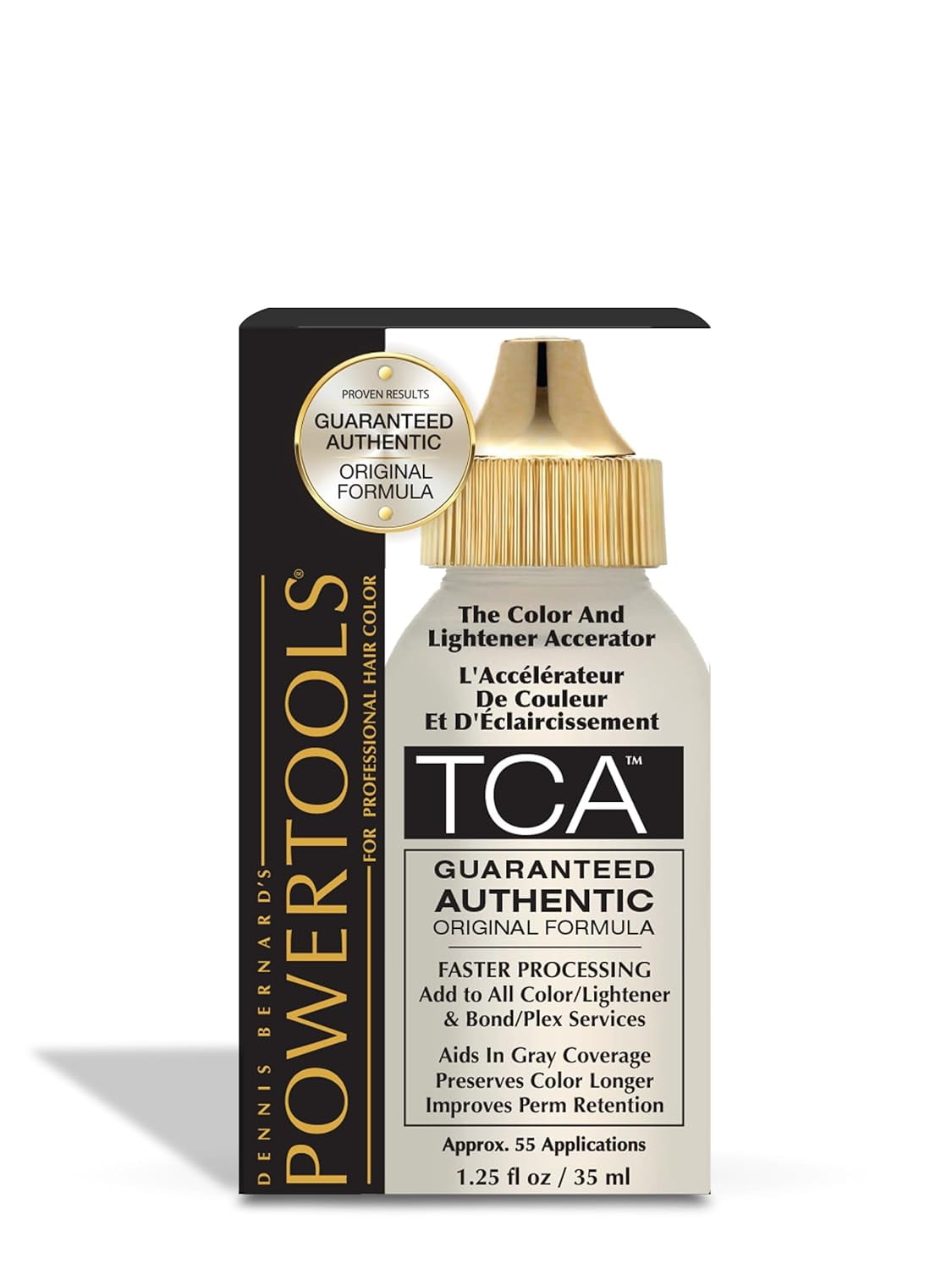 The Original Color And Lightener Accelerator | Guaranteed Authentic Original Formula l Cut Color Processing In Half | All-Natural High Grade Oil Blend (1.25 Fl Oz)