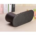 thumbnail image 2 of （Brown）Square Pencil Pot Multifunctional Leather Desktop Cosmetic Storage Box/Basket Makeup Storage Business Cards Pen Holder Classic Practical for Office Home, 2 of 5
