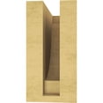 thumbnail image 4 of 3"W x 6"D x 6"H Classic Alpine Rough Cedar Woodgrain TimberThane Corbel, Primed Tan, 4 of 6