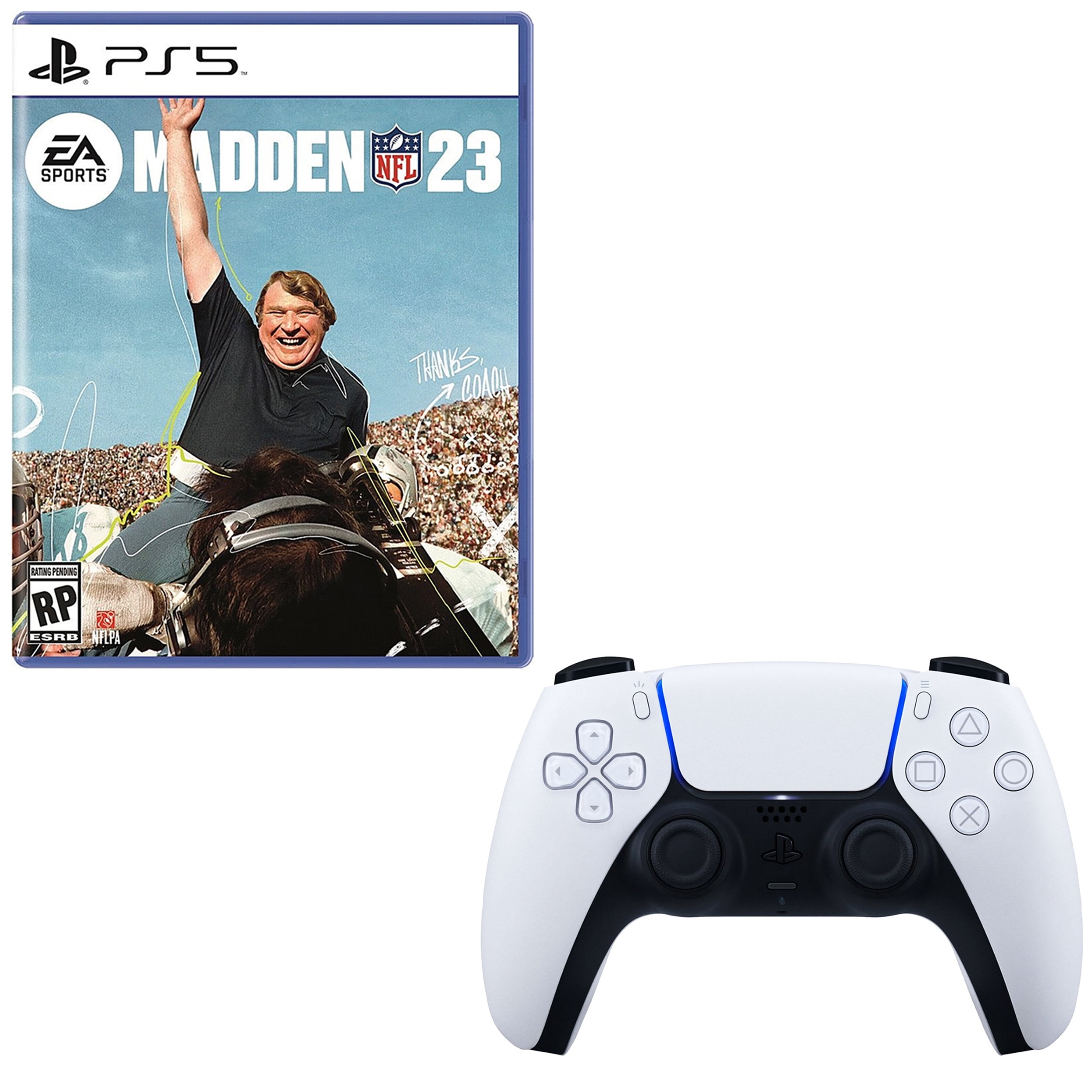 Madden NFL 23 Game with DualSense Controller
