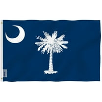 Anley 3x5 Foot South Carolina State Polyester Flag - South Carolina NC Flags