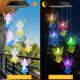 thumbnail image 2 of Carillones de viento solares, carillones de viento de ángel que cambian de color, móvil decorativo LED, luces de carillón de viento al aire libre impermeables para jardín, patio, ventana, po, 2 of 5