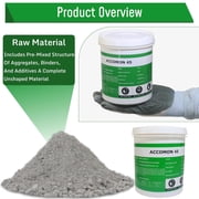 Castable Refractory Cement high Temp- 2822F Rated - 4 LBS - 45% Alumina | Furnace Cement, High Temperature Fireplace Cement Refractory