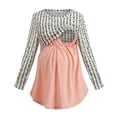 thumbnail image 1 of Heliisoer Vêtements de Grossesse pour Femmes Robe de Maternité à Manches Longues, 1 of 9