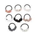 thumbnail image 1 of EeaseCA 8 Pcs Perles de Cheveux Perles Élastiques Porte-Queue pour Femmes Filles (Couleur Mixte), 1 of 7