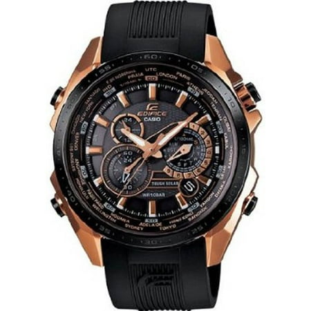 edifice casio rose gold