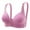 Purple, variant on Utoimkio Wireless Bras for Women Front Closure Push Up Bras for Women No Underwire Comfort Breathable Everyday Bras