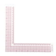 thumbnail image 1 of SHISUYAN 1pc Sewing Measuring Rulers Sleeve Clothing Yardstick L-Square Cutting Ruler, 1 of 8