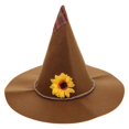 thumbnail image 4 of Halloween Photo Prop Witch Hat Ornament for 1 Piece Felt Scarecrow Accessory, 4 of 5