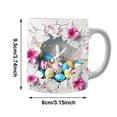 thumbnail image 3 of Rabbit Egg Hunt Mug For And Ready Glass Cup With Cute Bunny Design Ideal For Coffee Hot Chocolate Glass&Bottle, 3 of 7