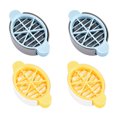thumbnail image 1 of 4 piezas de huevos cocidos multifunción divisores de huevos de plástico Chopper herramienta de corte de alimentos Gadget de cocin HOMEMAXS 6972679-MX, 1 of 6