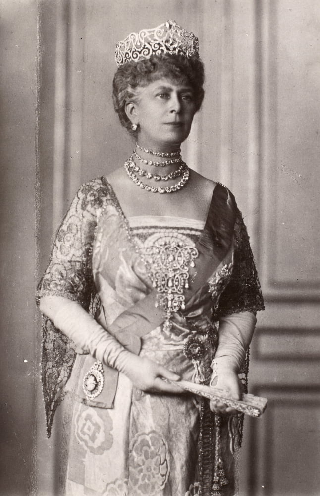 Queen Mary (1867-1953) Nvictoria Mary Of Teck Queen Consort Of King ...