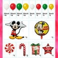 thumbnail image 2 of Mickey Cute Cartoon Christmas Style Aluminum Film Party Decoration Balloon Set, 1 Set, 2 of 6